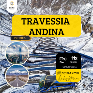 EXPEDIÇÃO TRAVESSIA ANDINA - 01° CLASSE
